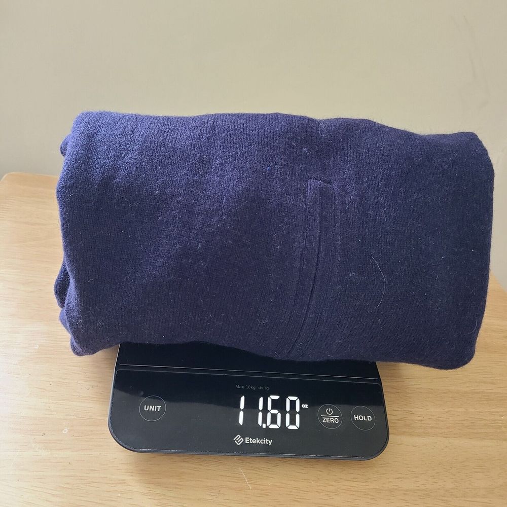 NWT Polo Ralph Lauren Mens 100% Wool 1/4 Zip Pullover Sweater Navy Size XXL Knit - Picture 9 of 9